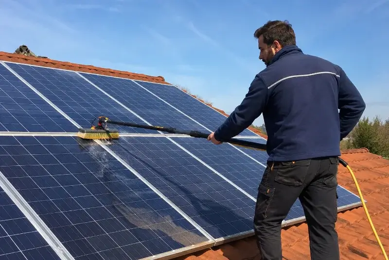 Nettoyage et entretien de panneaux solaires à Essarts-en-Bocage