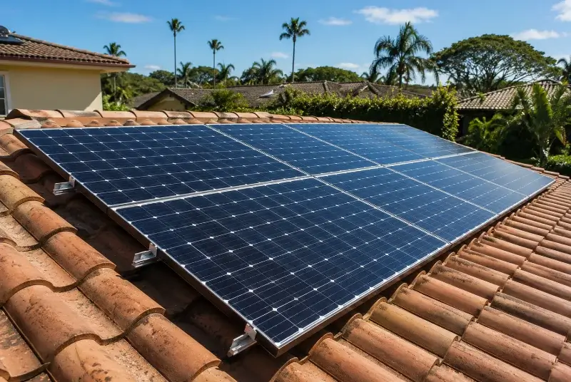 Installation de panneaux solaires à Essarts-en-Bocage